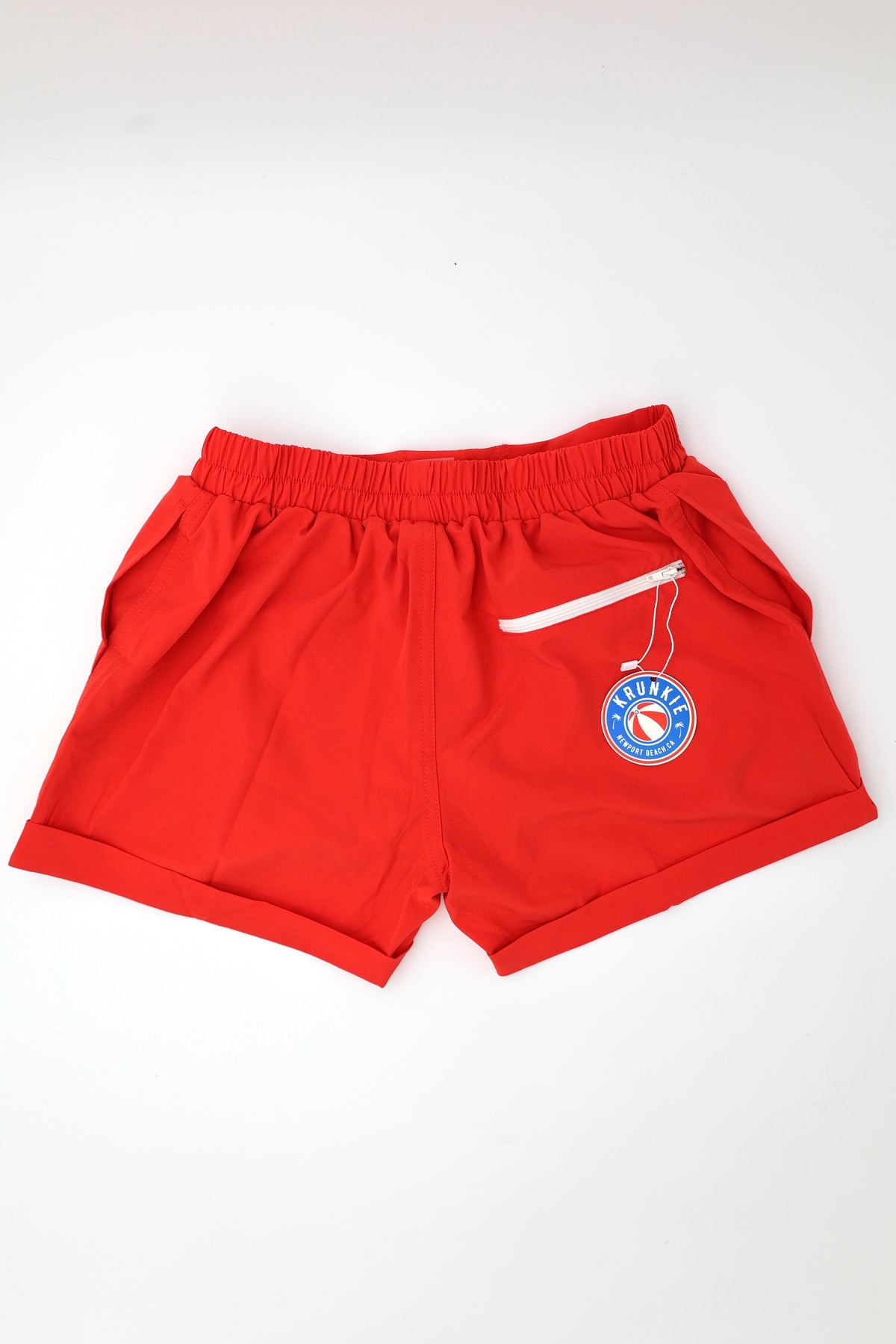 Krunkies Beach Shorts - Red