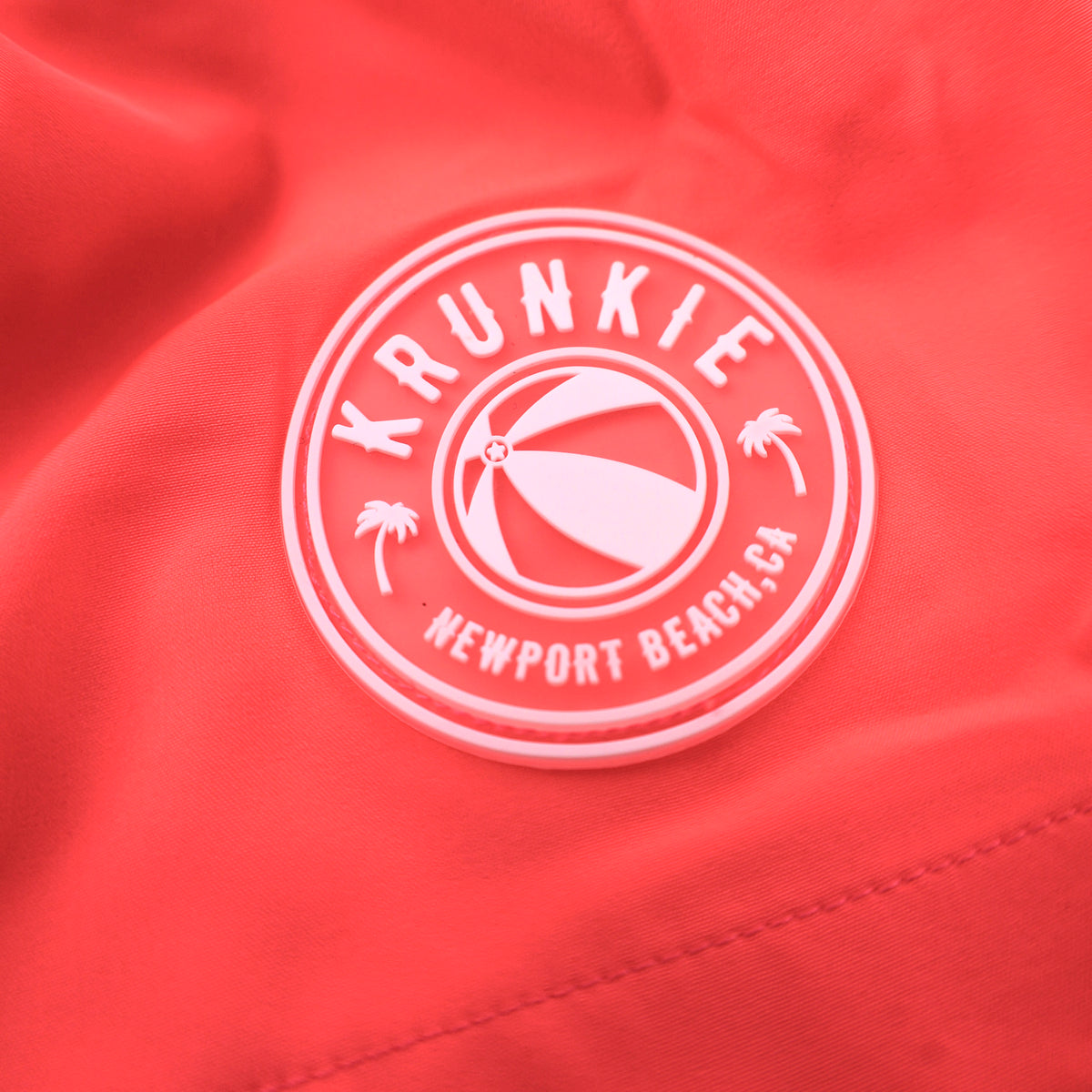 Krunkies Beach Shorts - Coral Pink
