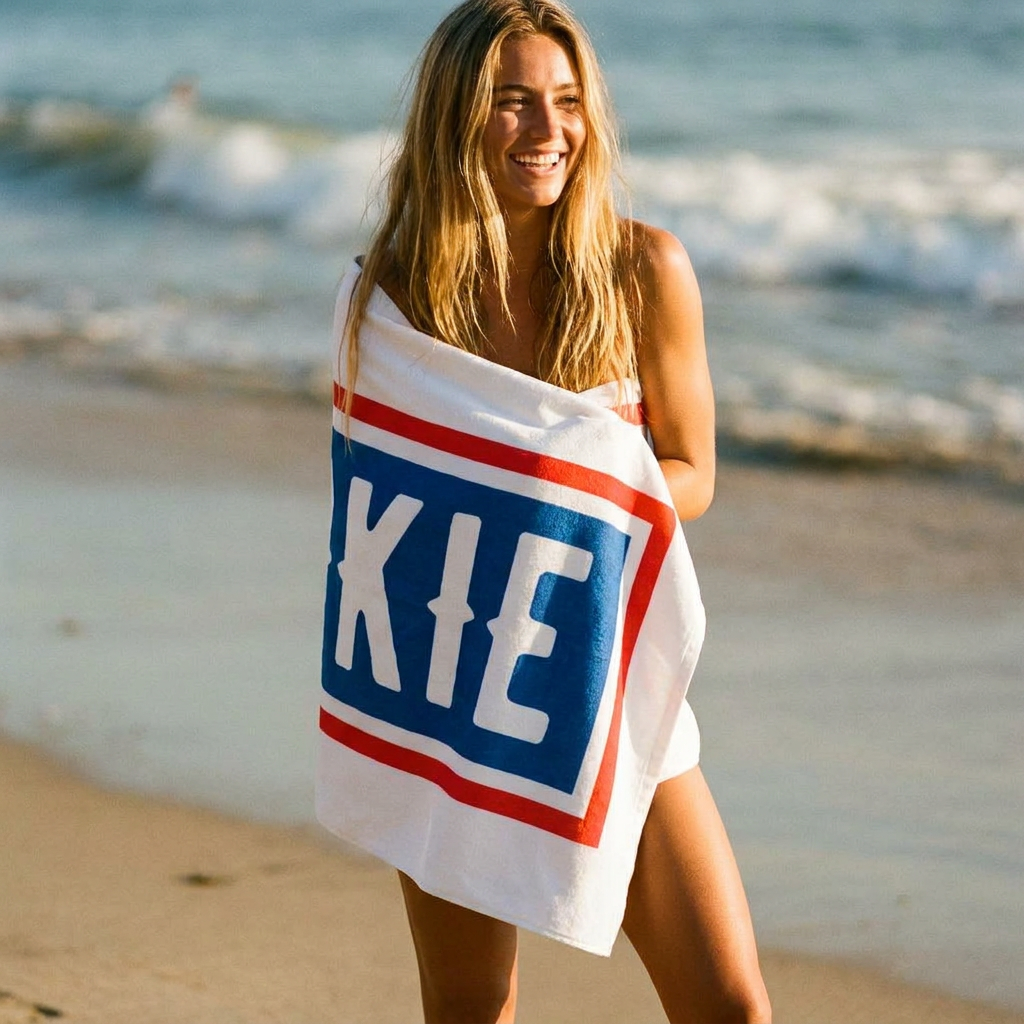 The Classic Beach Towel - White